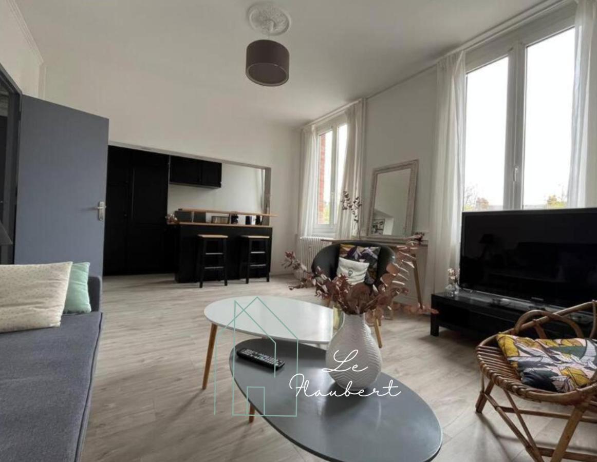 Le Flaubert, Appartement Et Parking En Centre Ville Rouen Ngoại thất bức ảnh